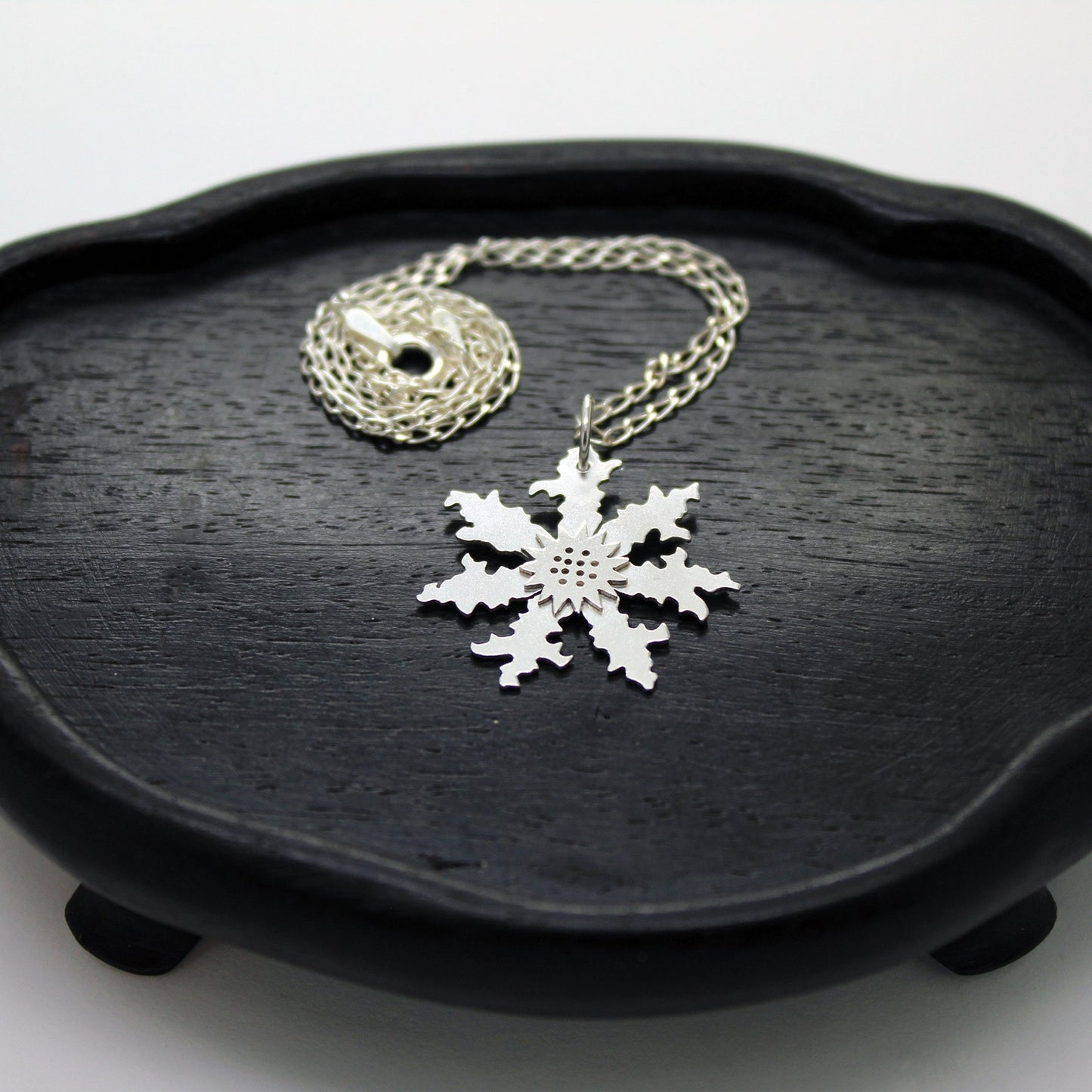Colgante eguzkilore en plata 925