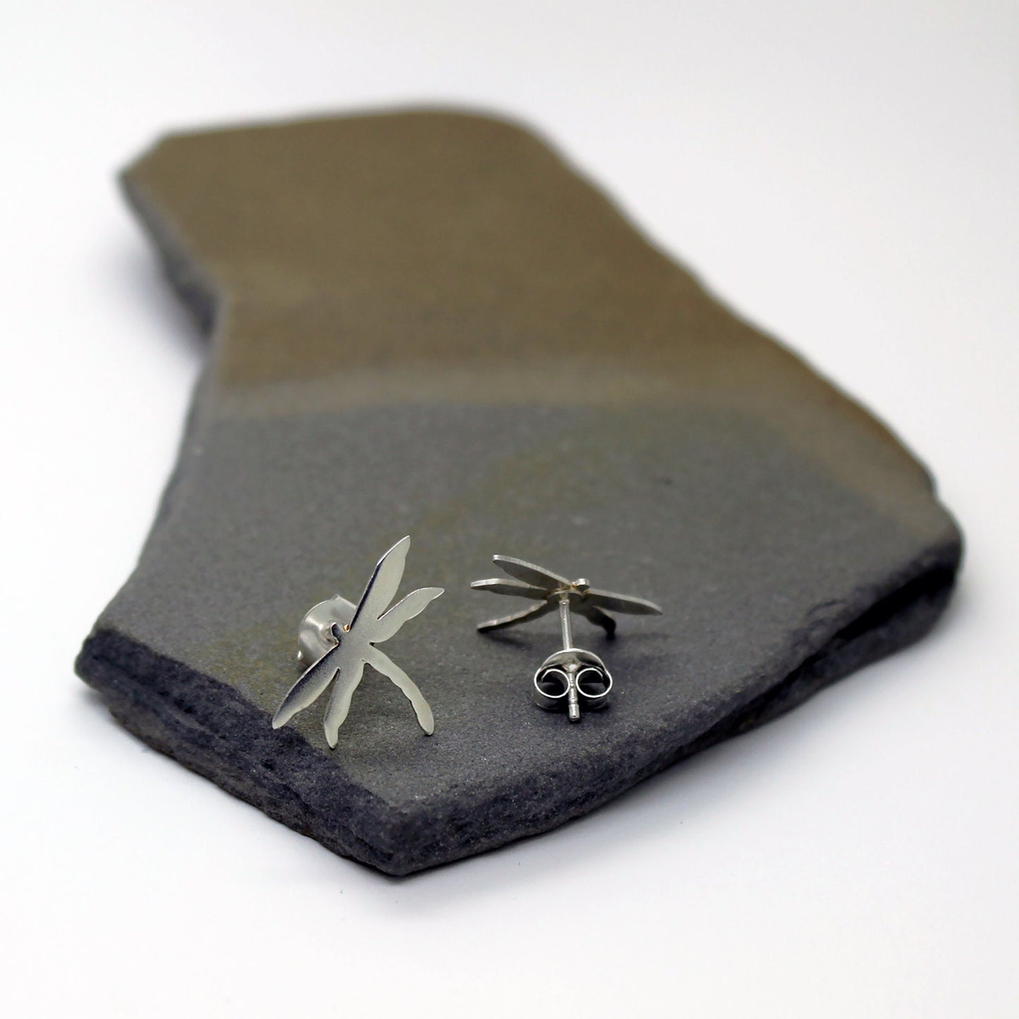 Small Dragonflies earrings in 925 silver