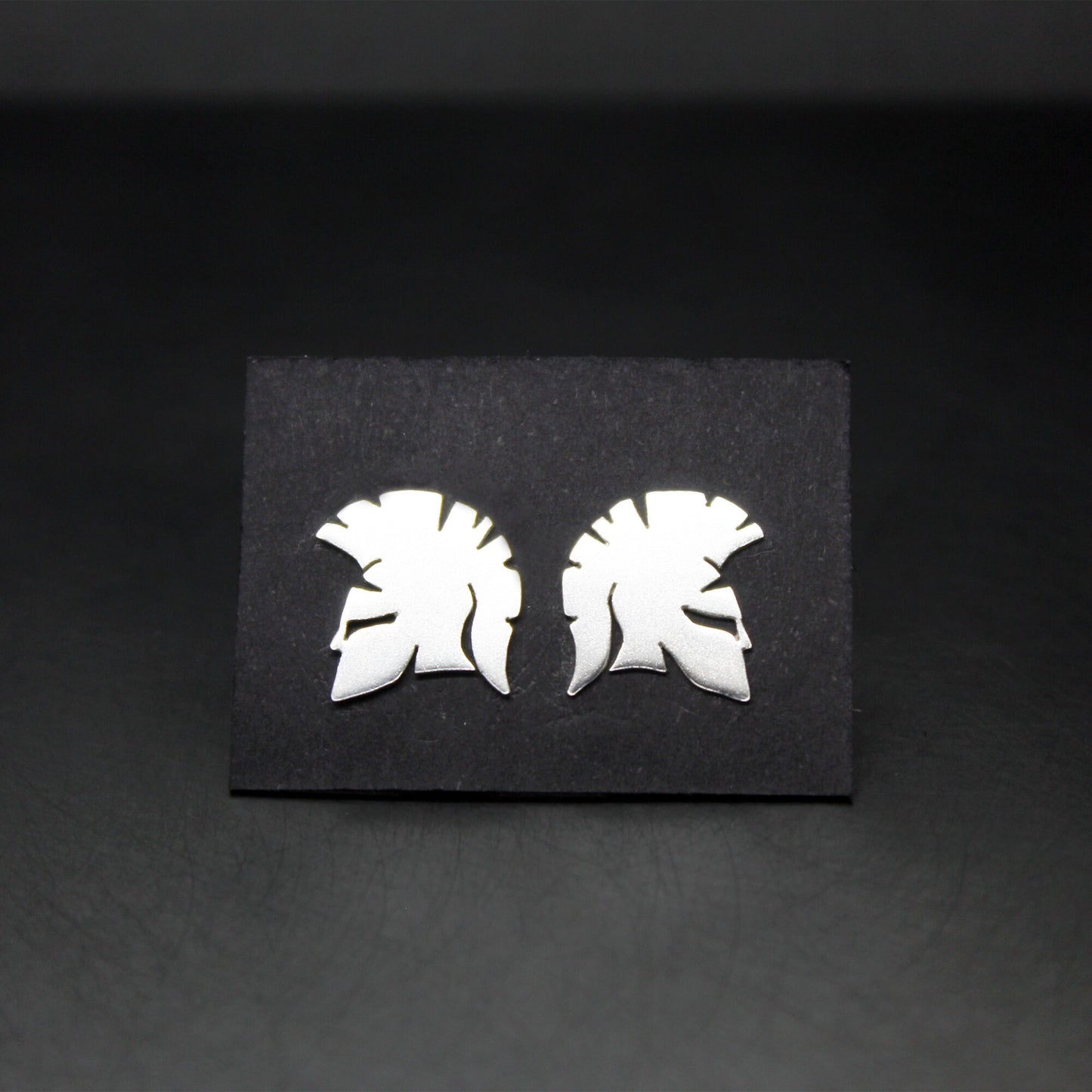 Spartan Helmet earrings in 925 silver