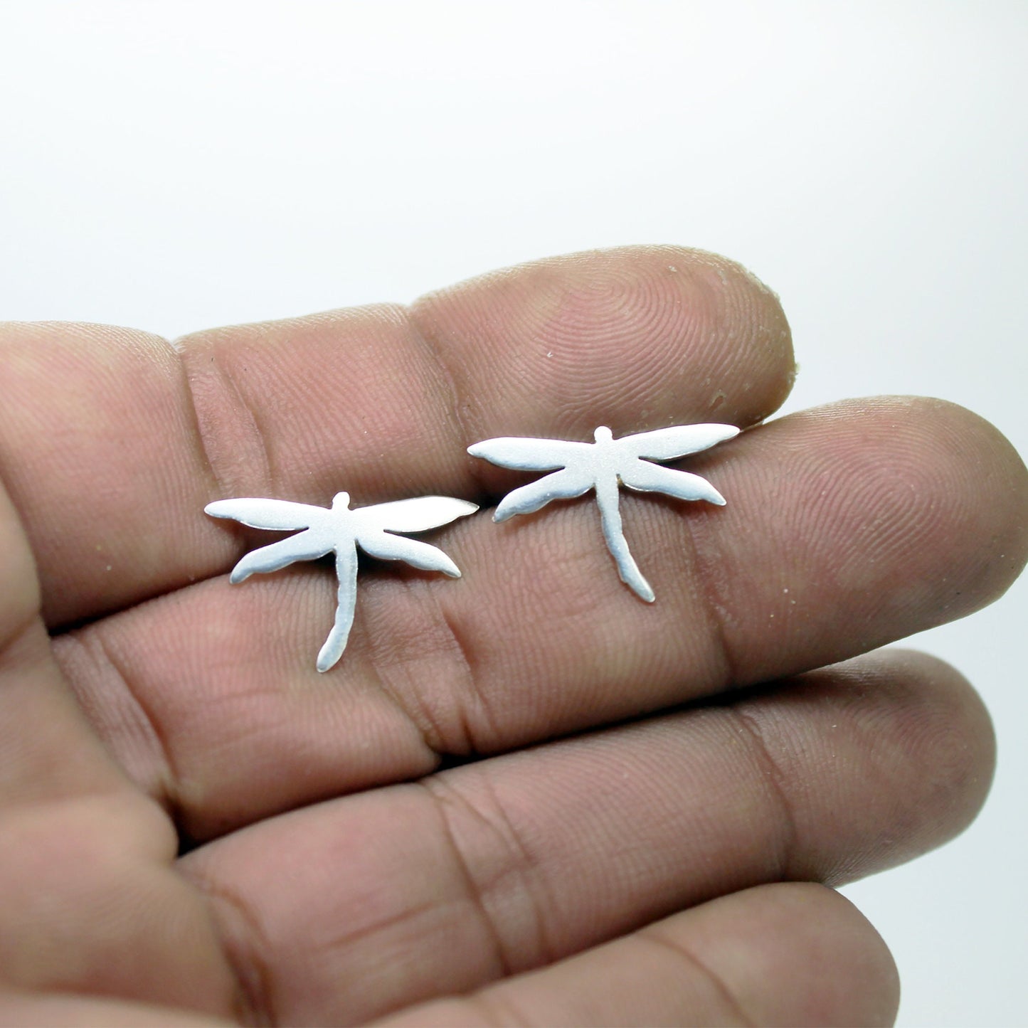 Small Dragonflies earrings in 925 silver