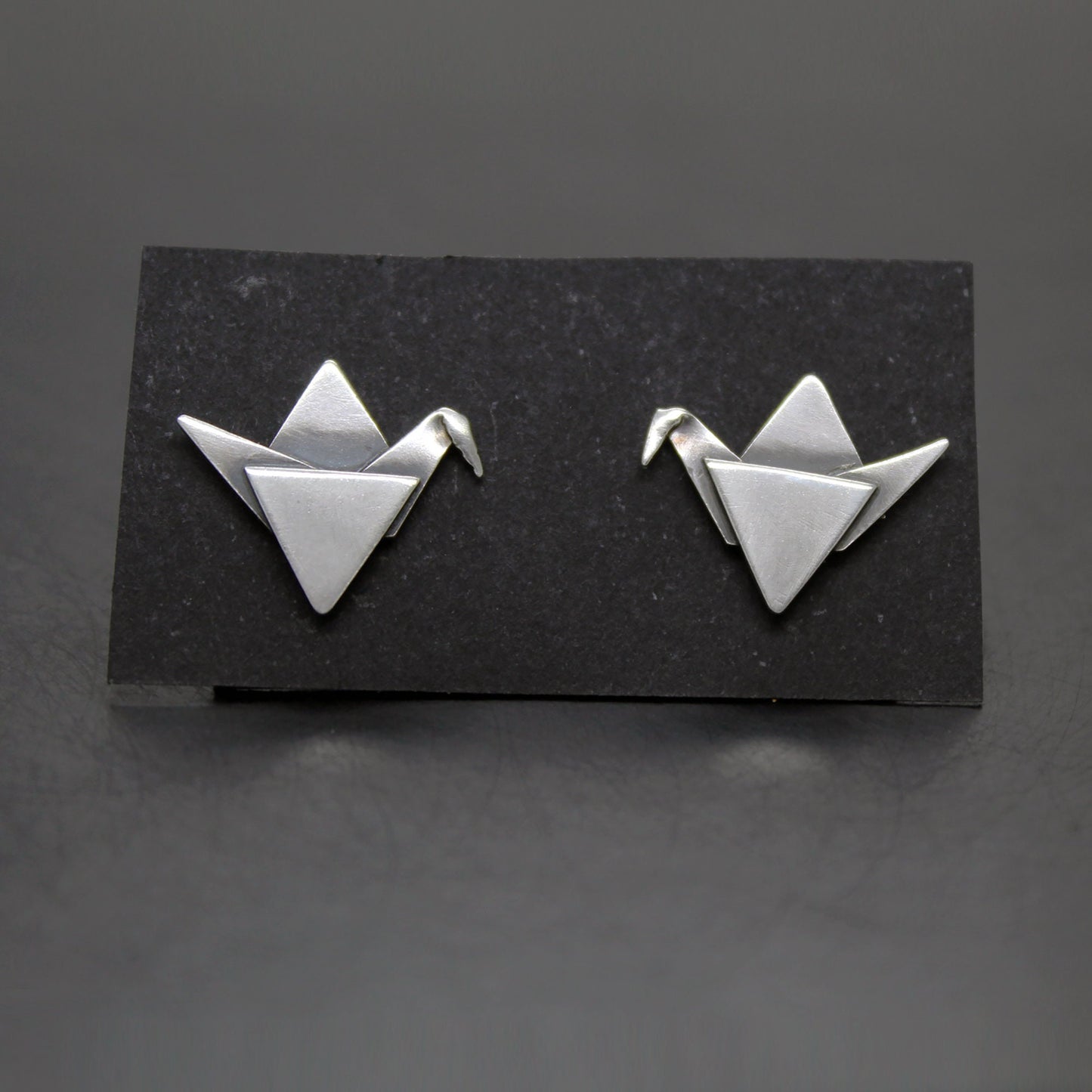925 silver earrings paper bow ties