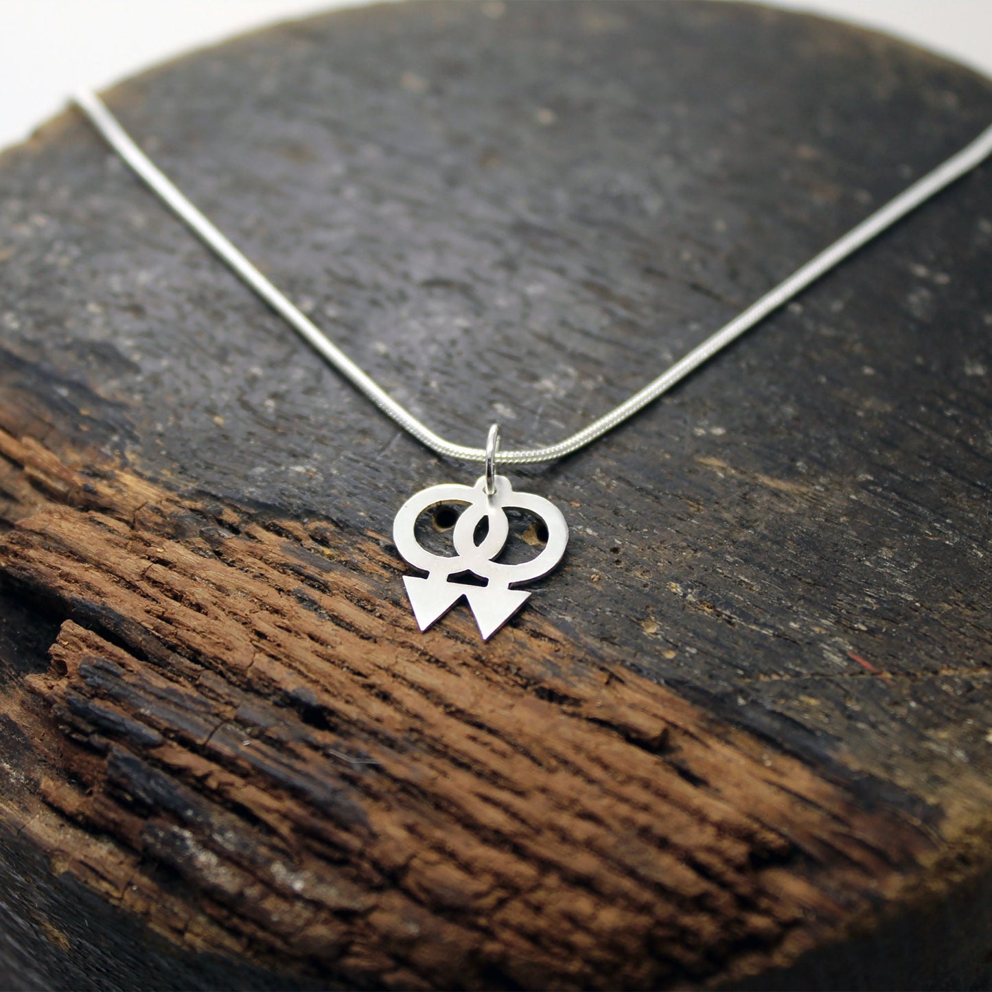 925 silver Male Symbols Pendant