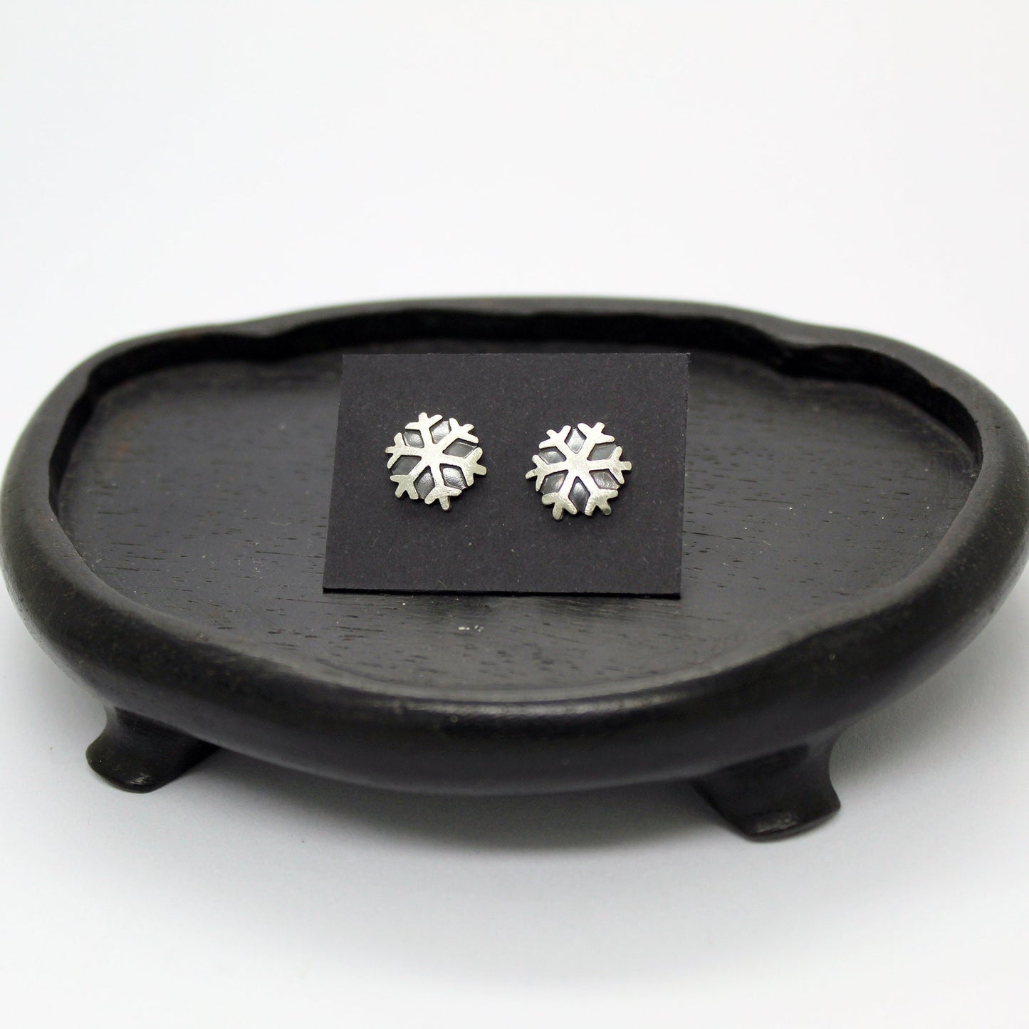 Snowflakes 925 silver earrings