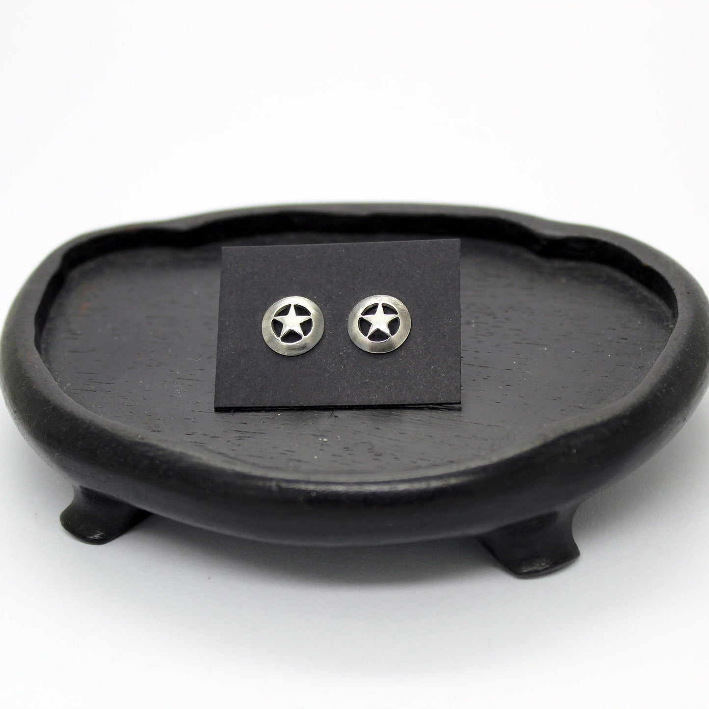 Texas Ranger star earrings in 925 silver