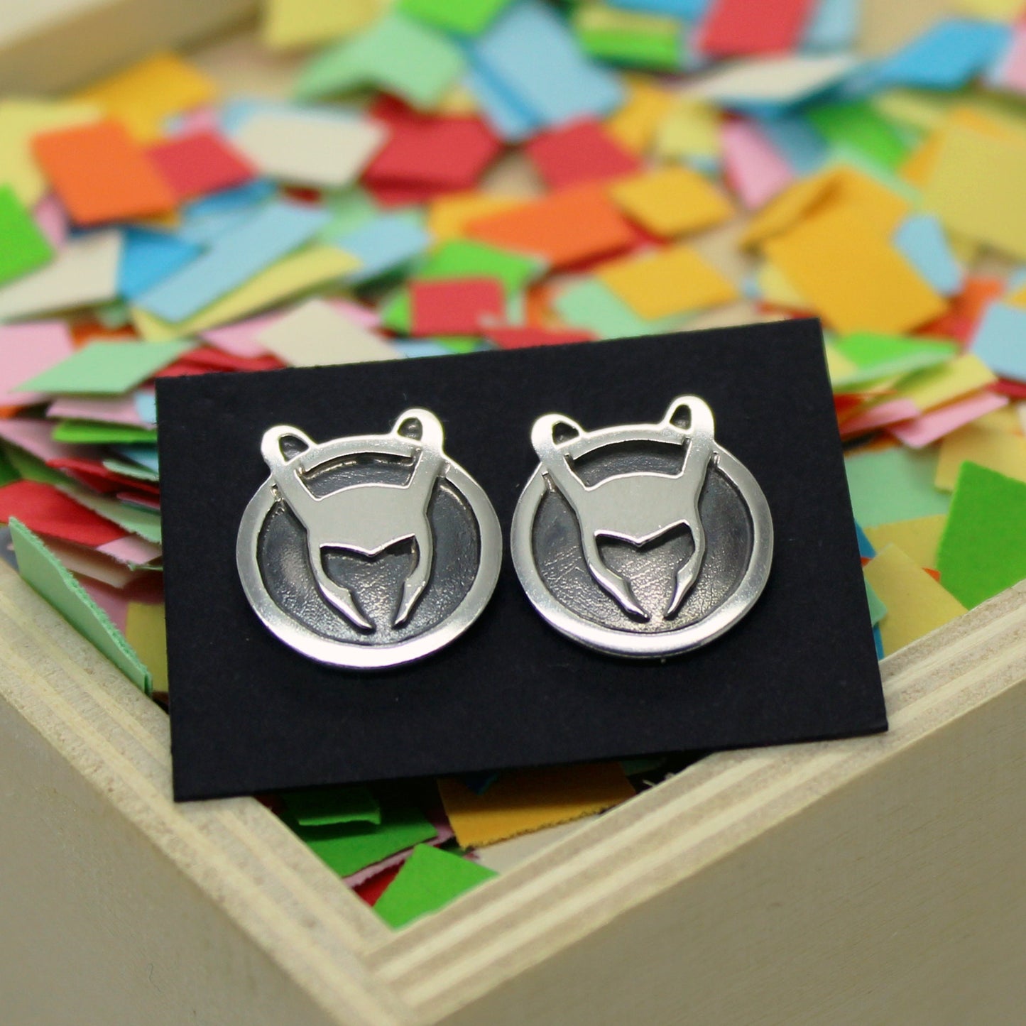 LOKI earrings in 925 silver