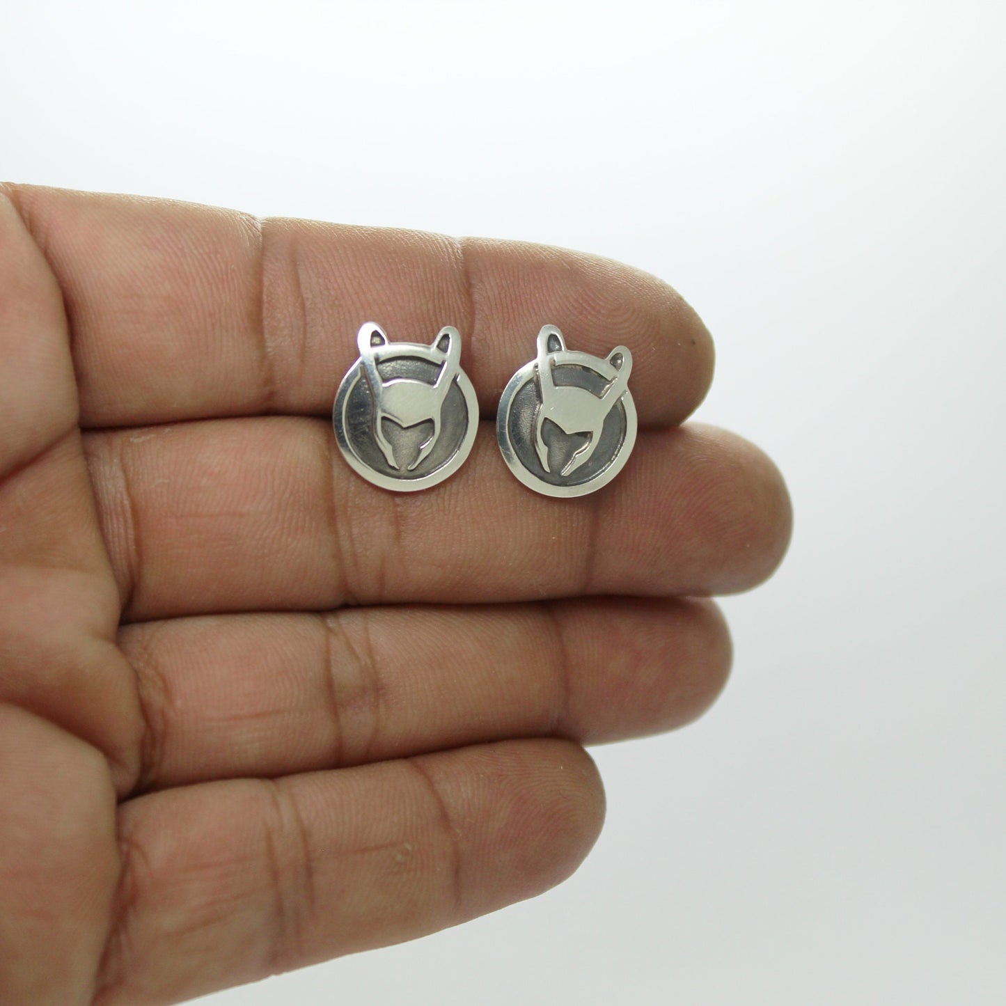LOKI earrings in 925 silver