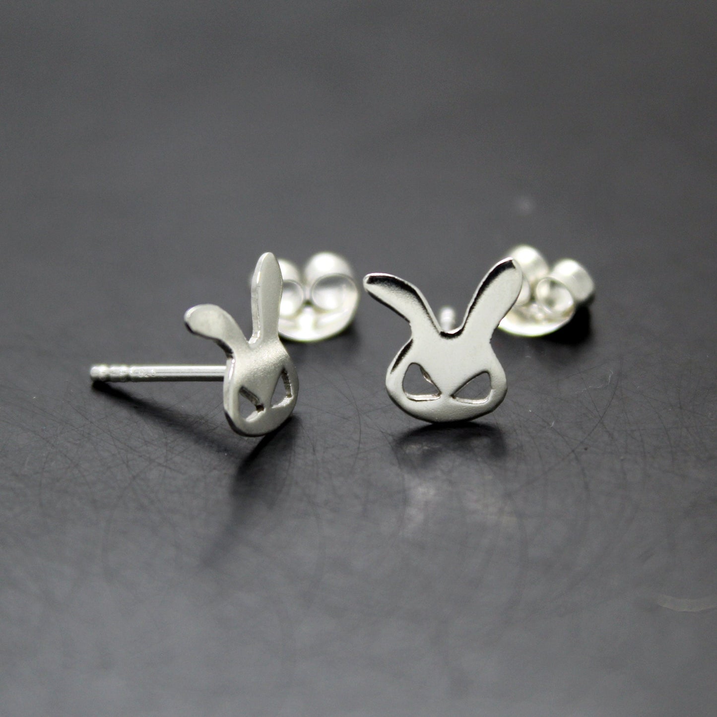 Conejitos Diabólicos pendientes de plata 925