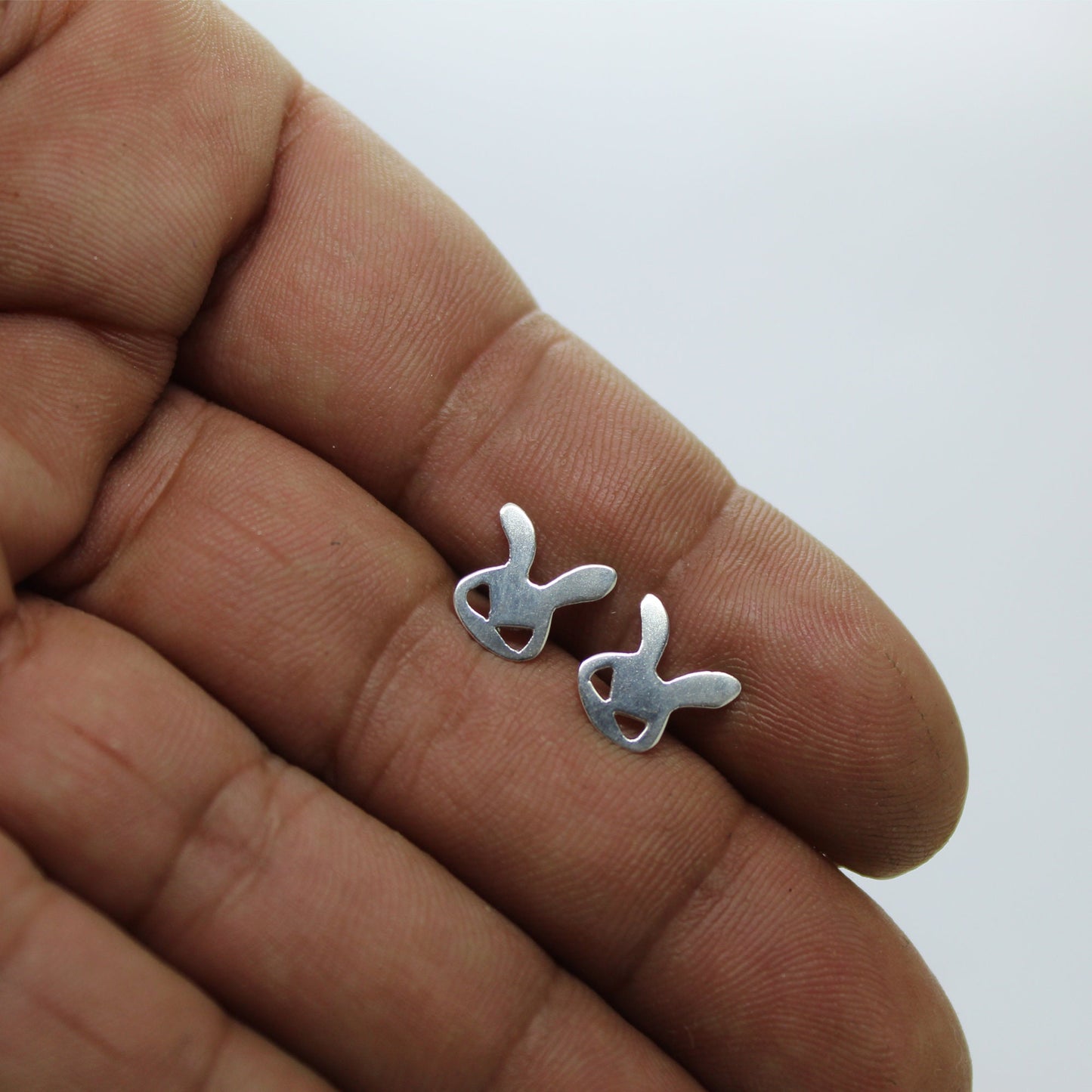 Conejitos Diabólicos pendientes de plata 925