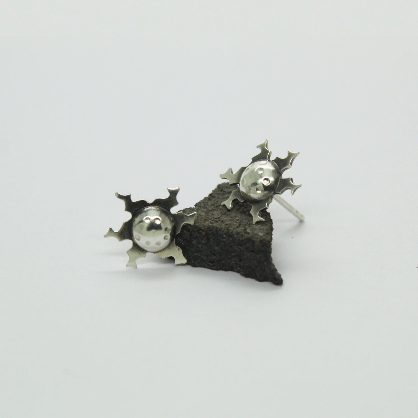 Eguzkilores pendientes en plata 925