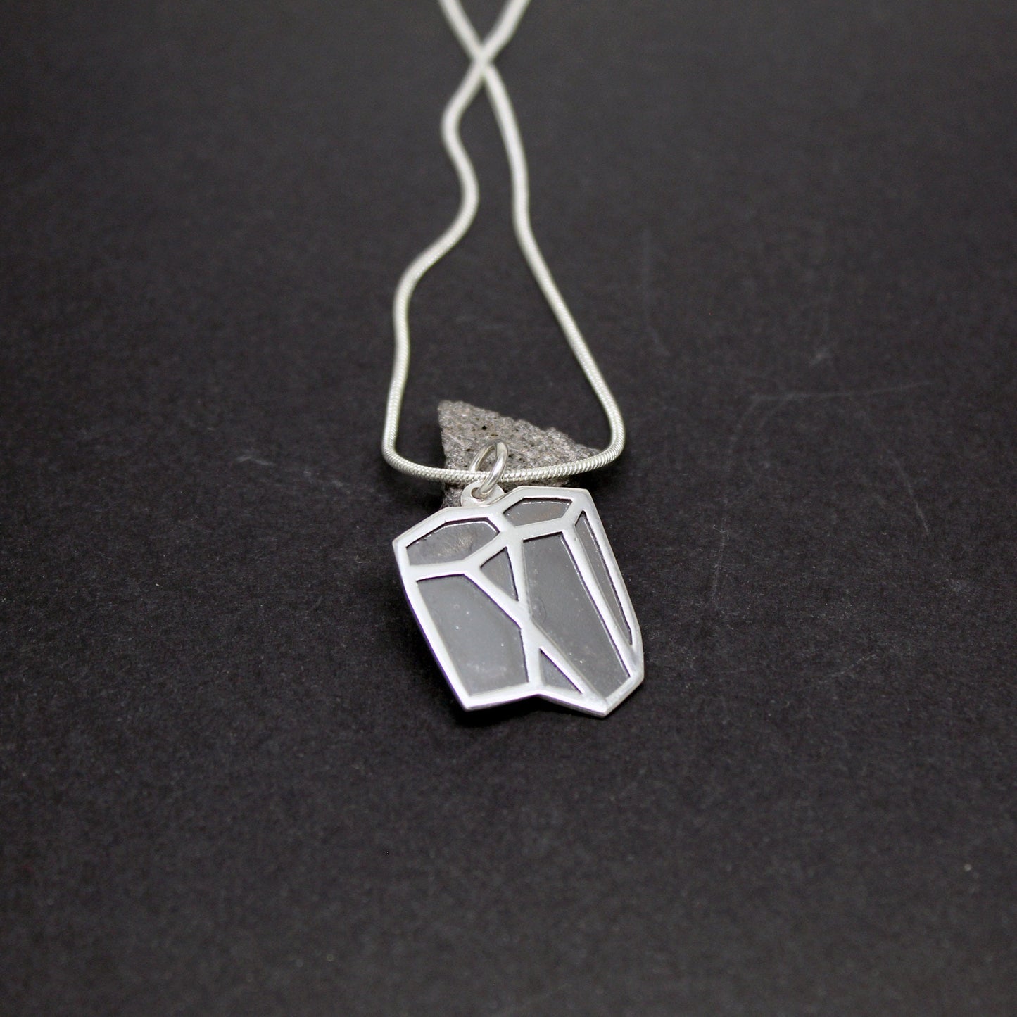 Escutoides colgante de plata 925