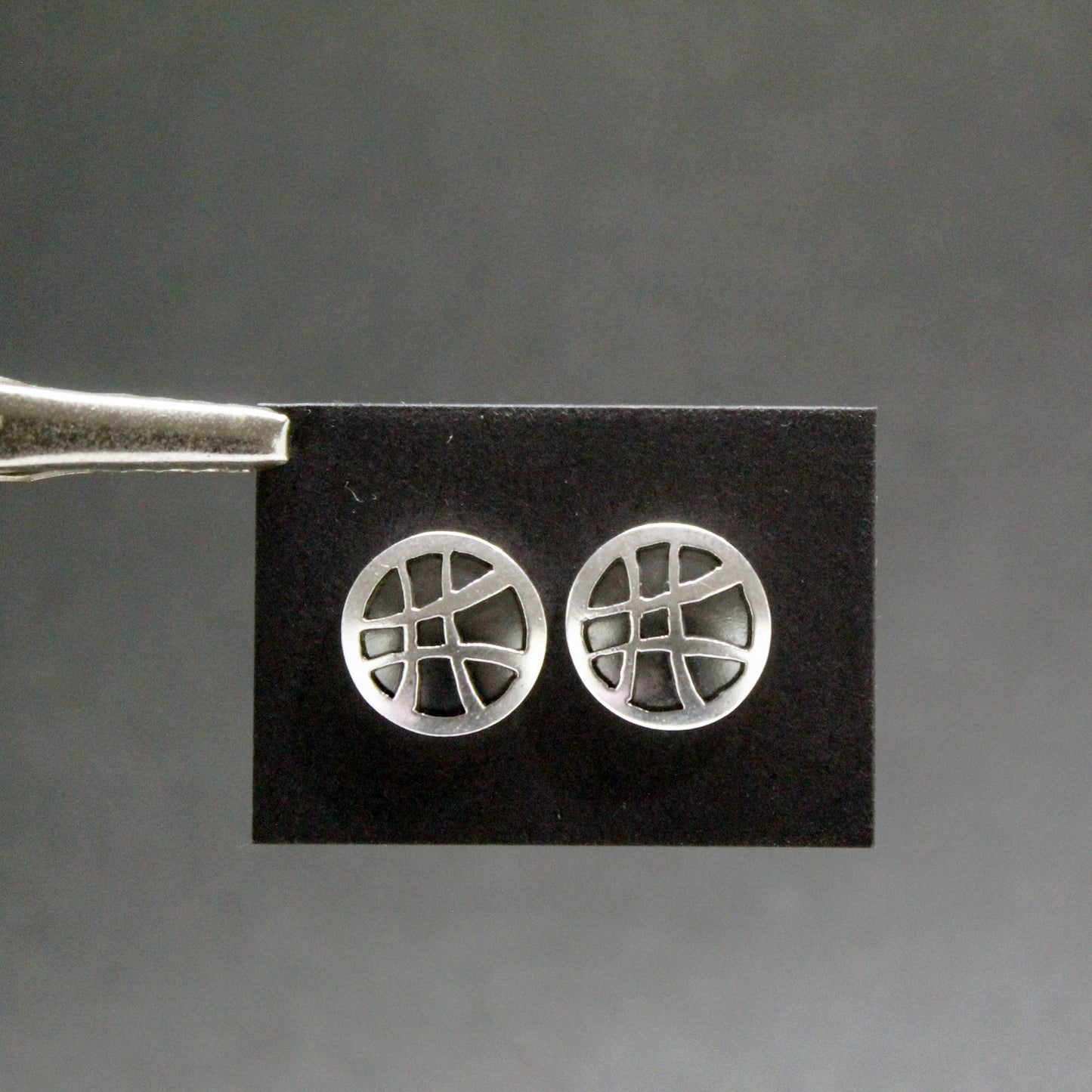 Doctor Strange earrings, Seal of Vishanti in 925 silver