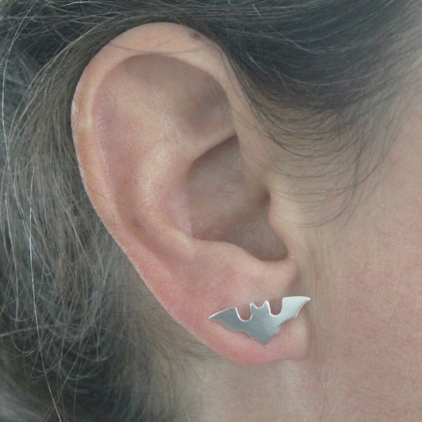 Murciélagos pendientes en plata 925