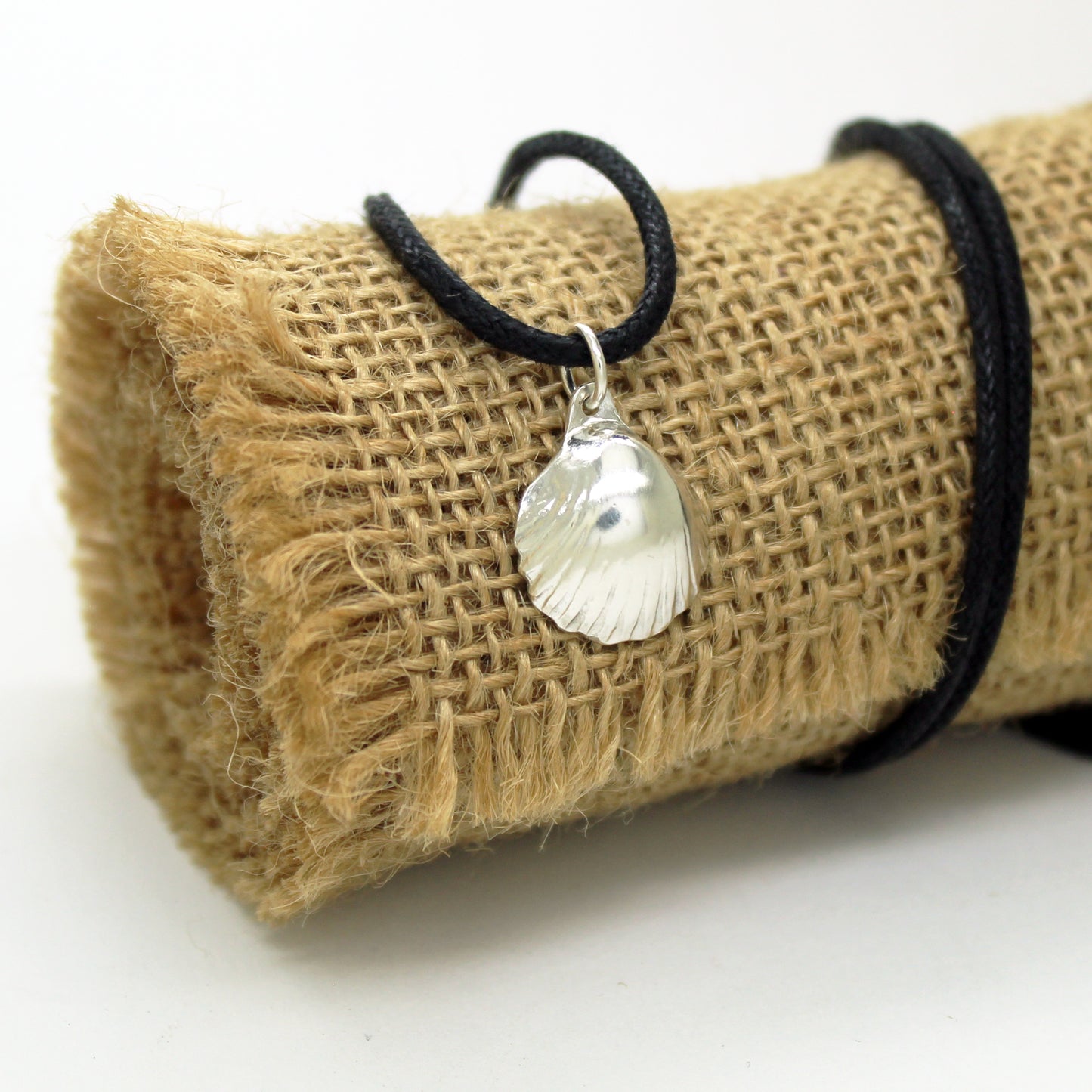 Concha del Camino de Santiago colgante de plata 925