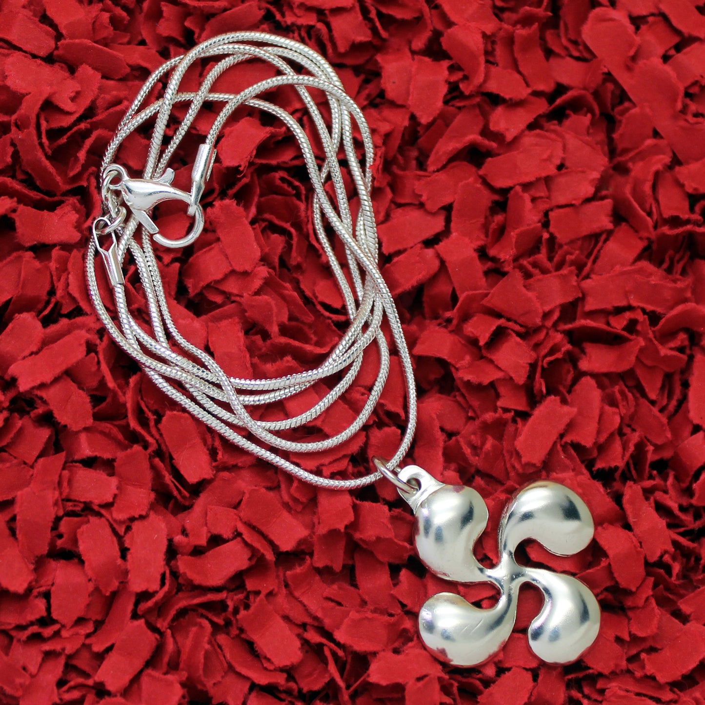 Colgante Lauburu de plata 925