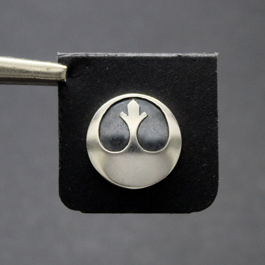 Símbolo de la Alianza Rebelde Star Wars PIN en plata 925