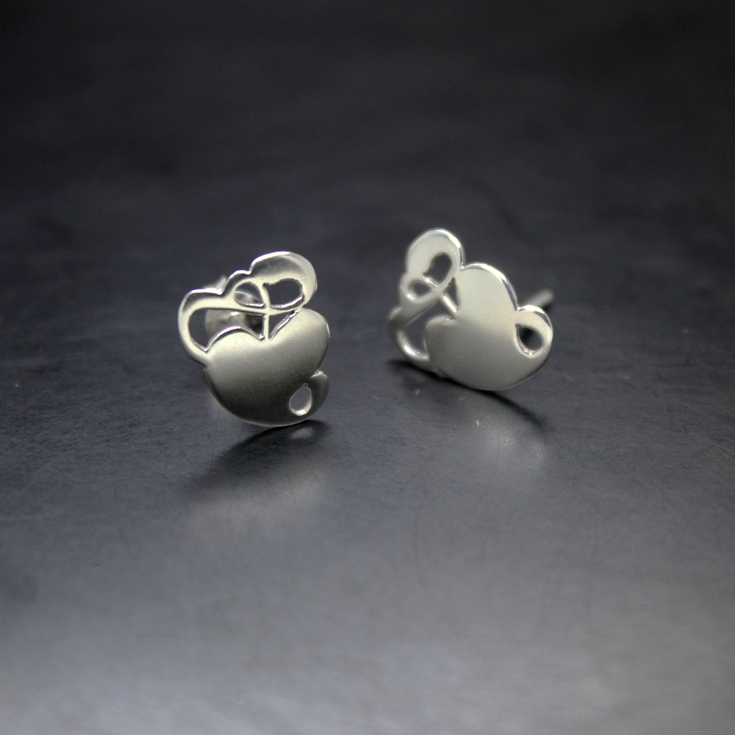 Hedera distinguishes earrings in 925 silver