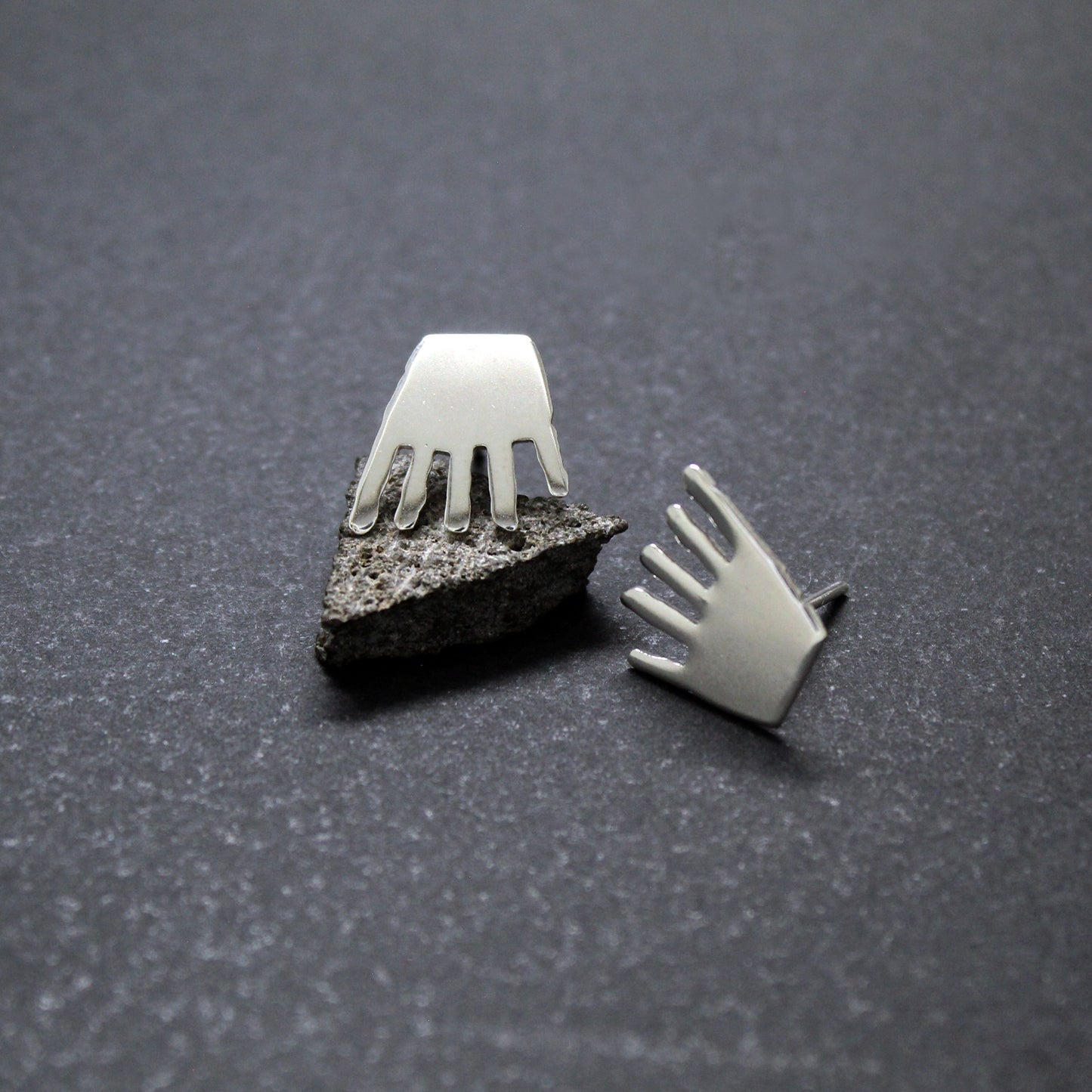 Pendientes Mano de Irulegi de plata 925