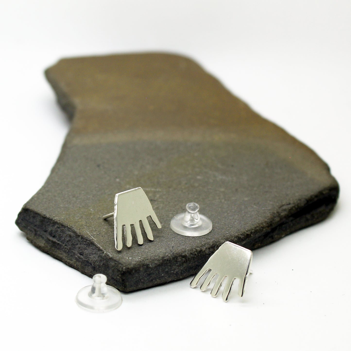 Pendientes Mano de Irulegi de plata 925
