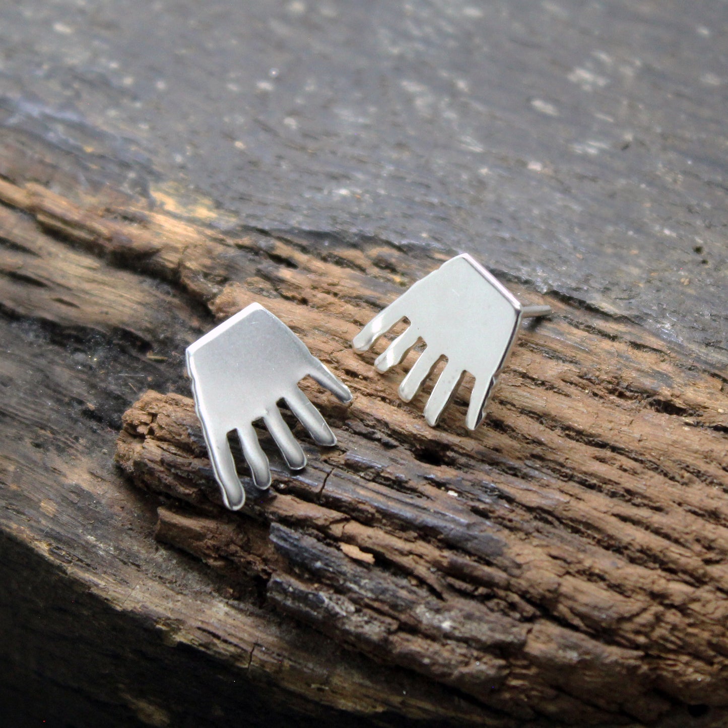 Pendientes Mano de Irulegi de plata 925