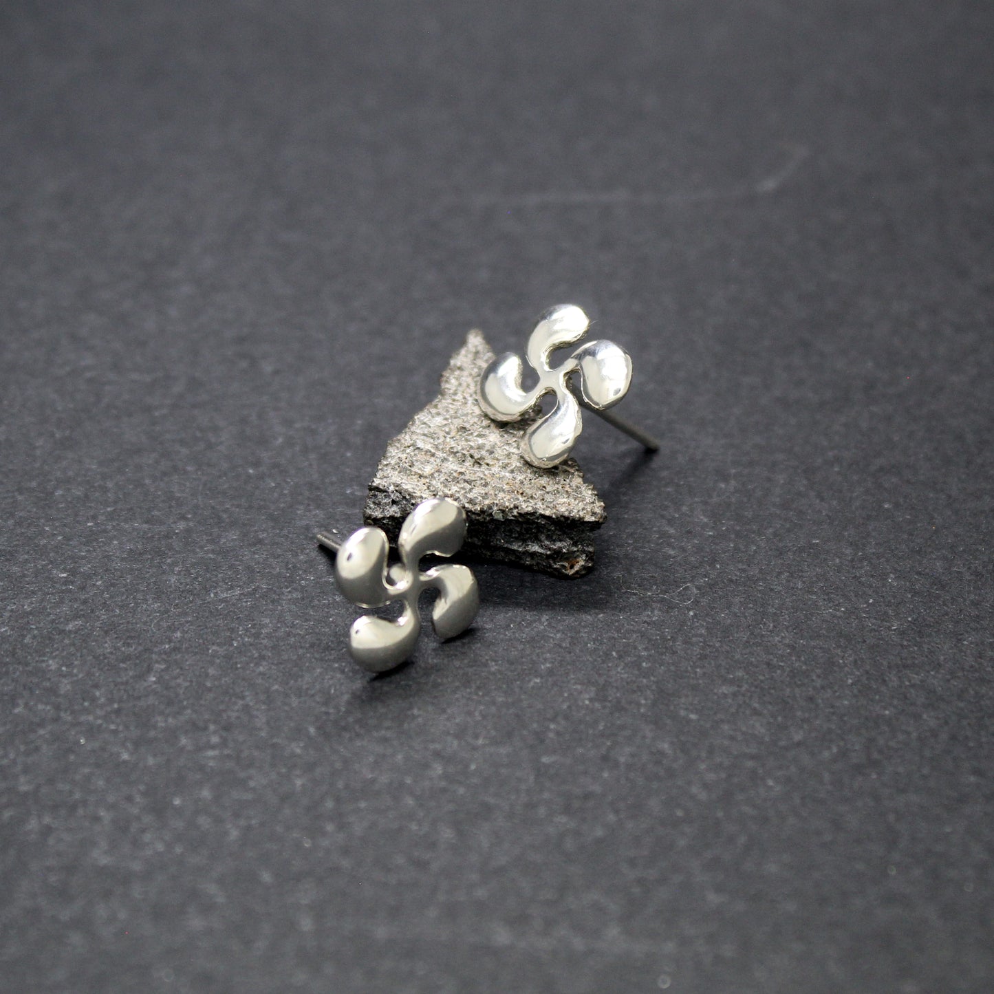 Lauburu earrings in 925 silver