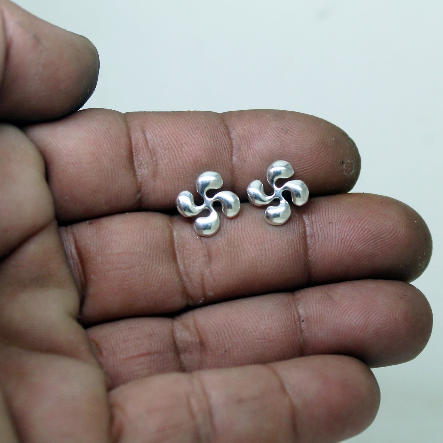 Lauburu earrings in 925 silver