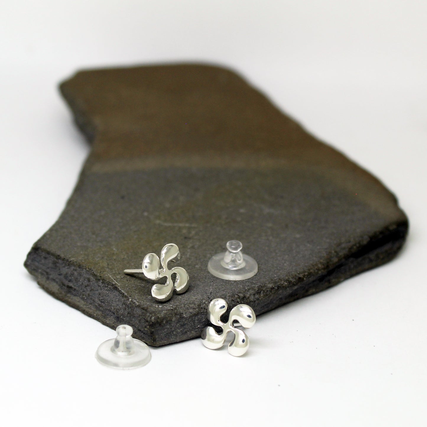 Lauburu earrings in 925 silver