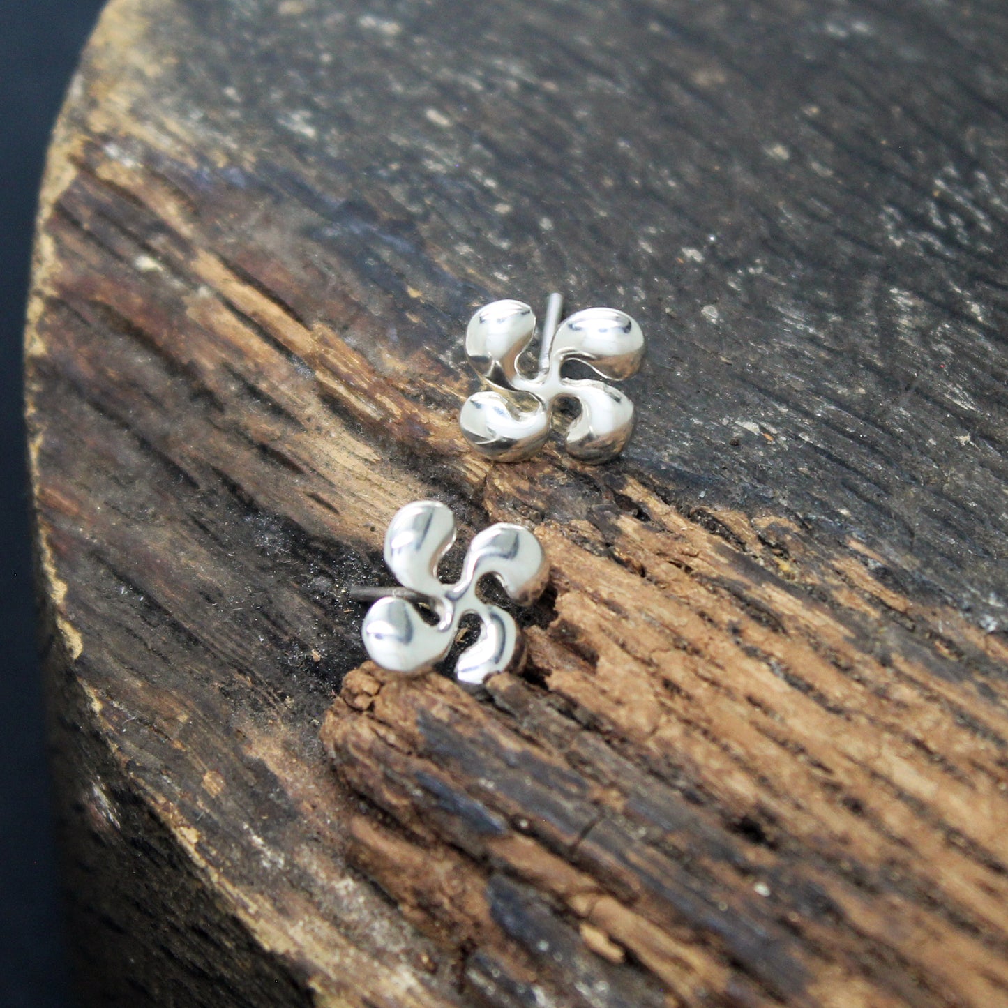 Lauburu earrings in 925 silver