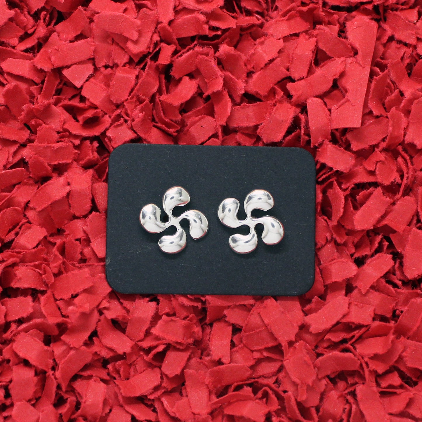 Lauburu earrings in 925 silver
