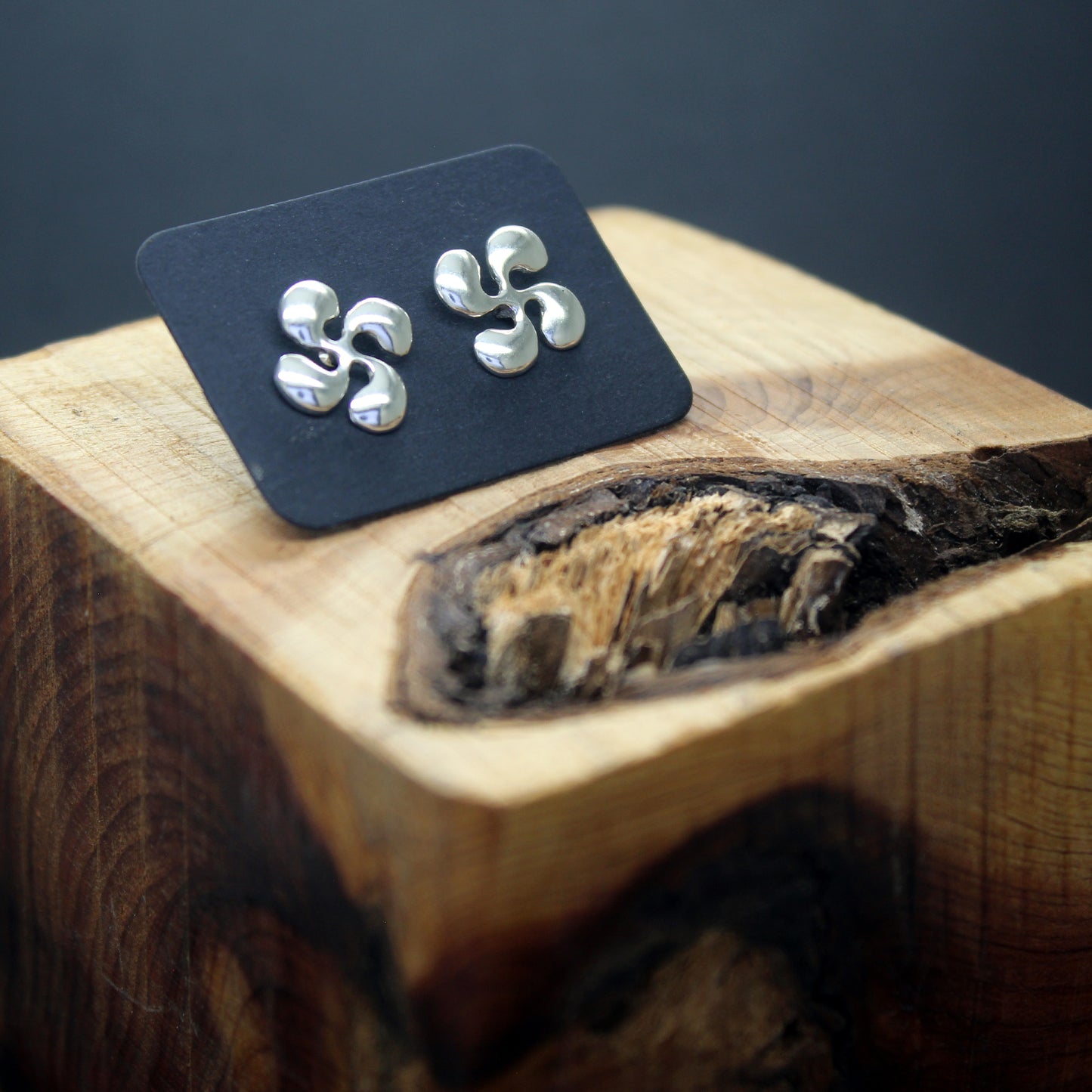 Lauburu earrings in 925 silver