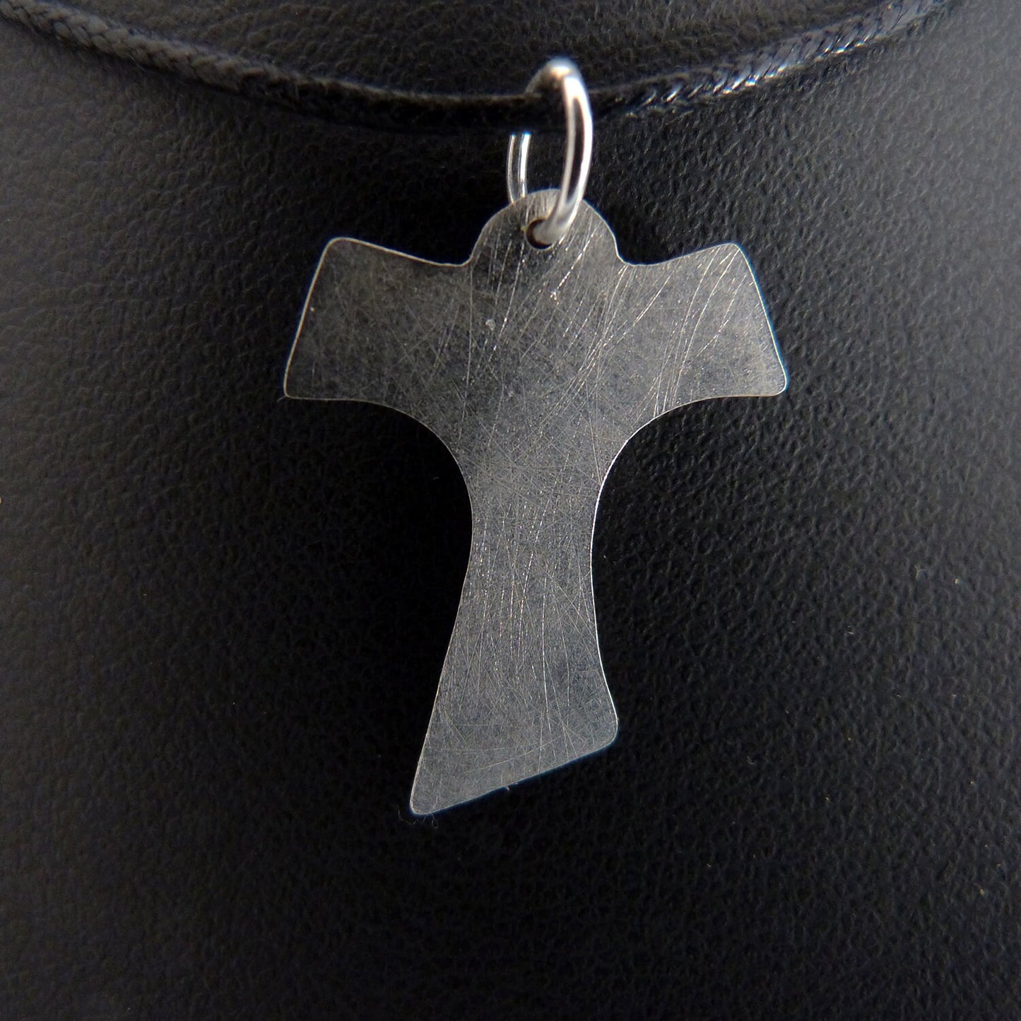 Tau silver pendant from the Camino de Santiago
