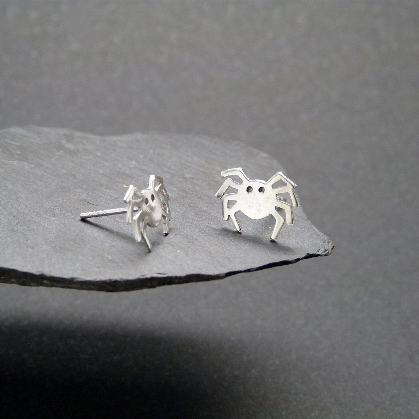 925 silver spider earrings