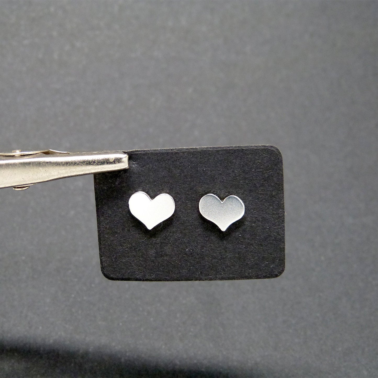 925 Silver Mini Hearts Earrings