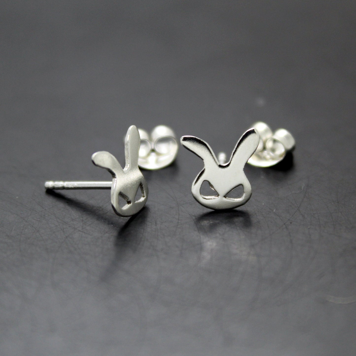 Devilish Bunnies 925 silver earrings