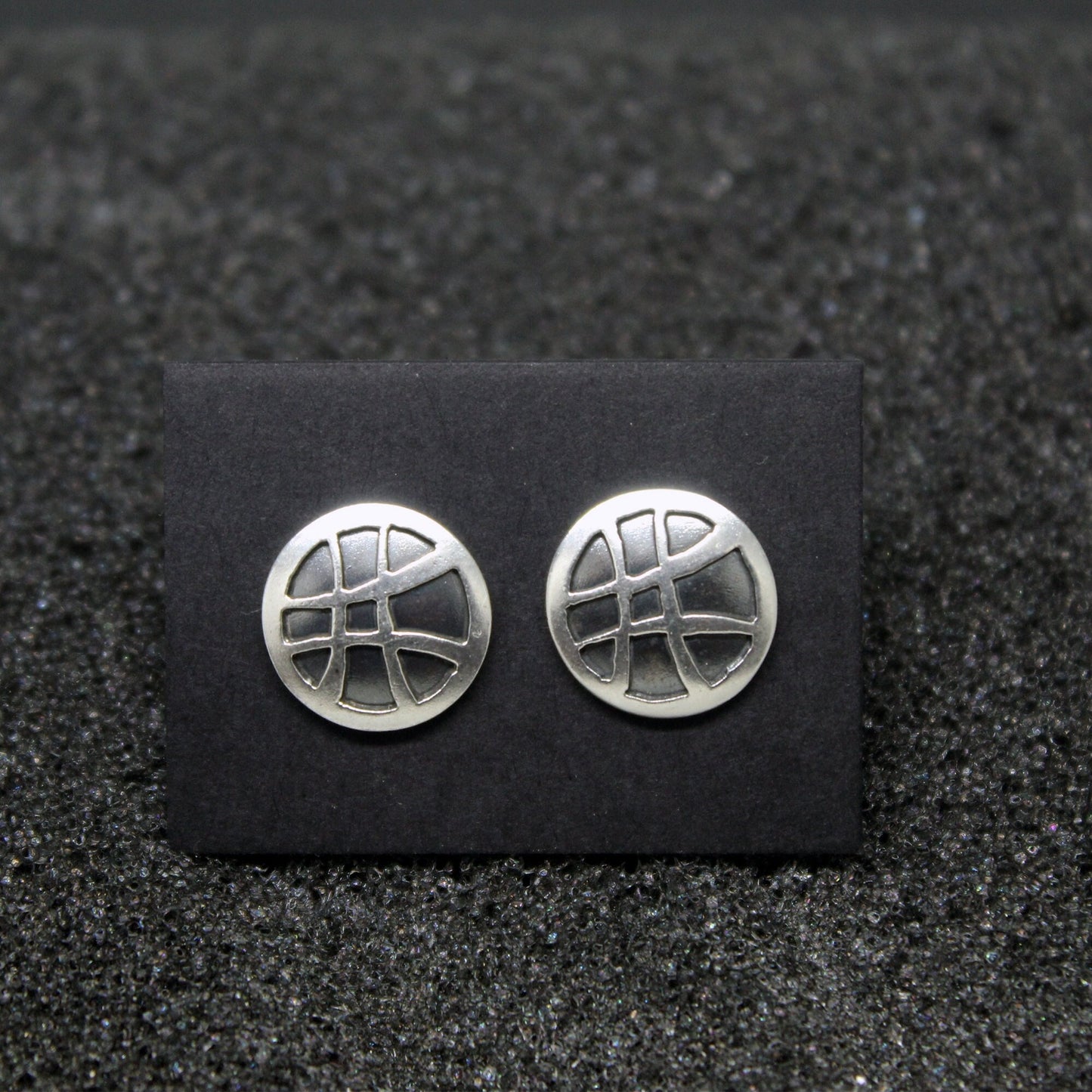 Doctor Strange earrings, Seal of Vishanti in 925 silver